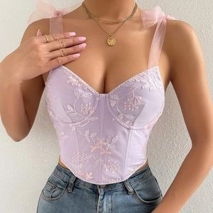 NEW Purple corset top